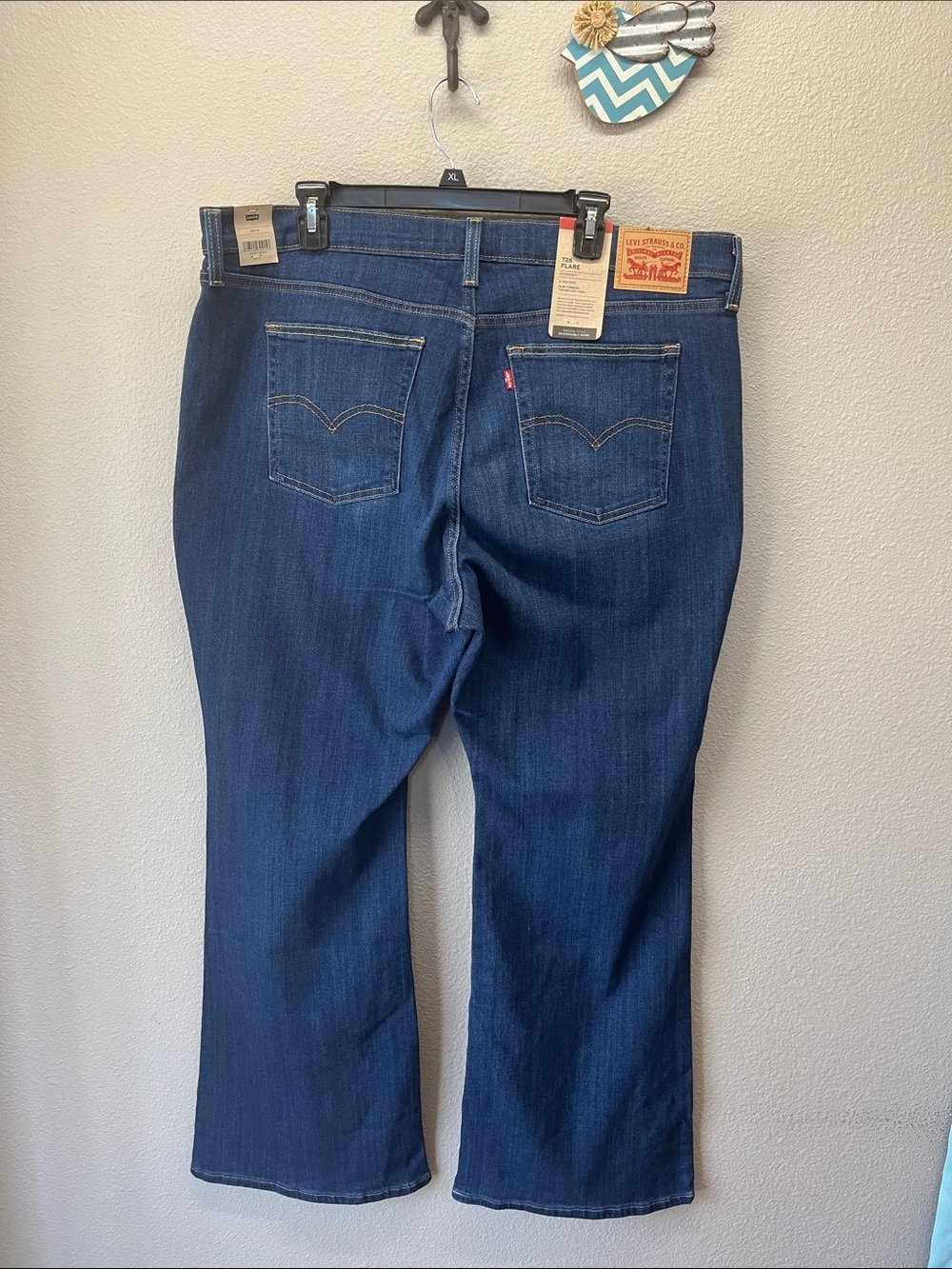 Levi 726 flair jeans size 20W NWT